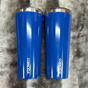Qty 2 Corkcicle 24oz Tumblers